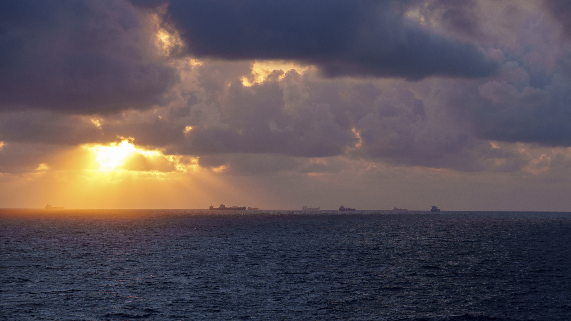 Magischer Sonnenuntergang