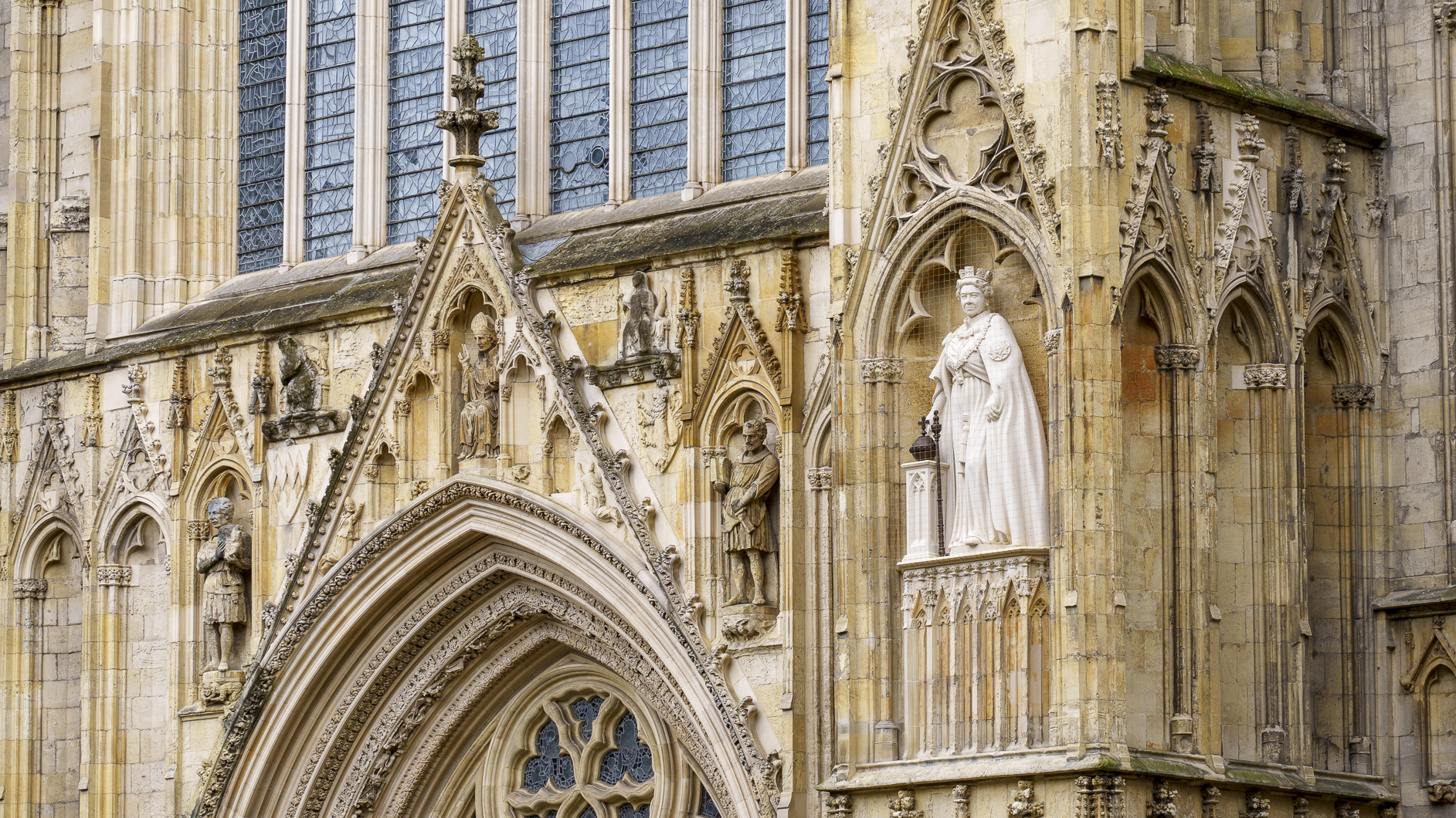 Statue der Queen Elisabeth II