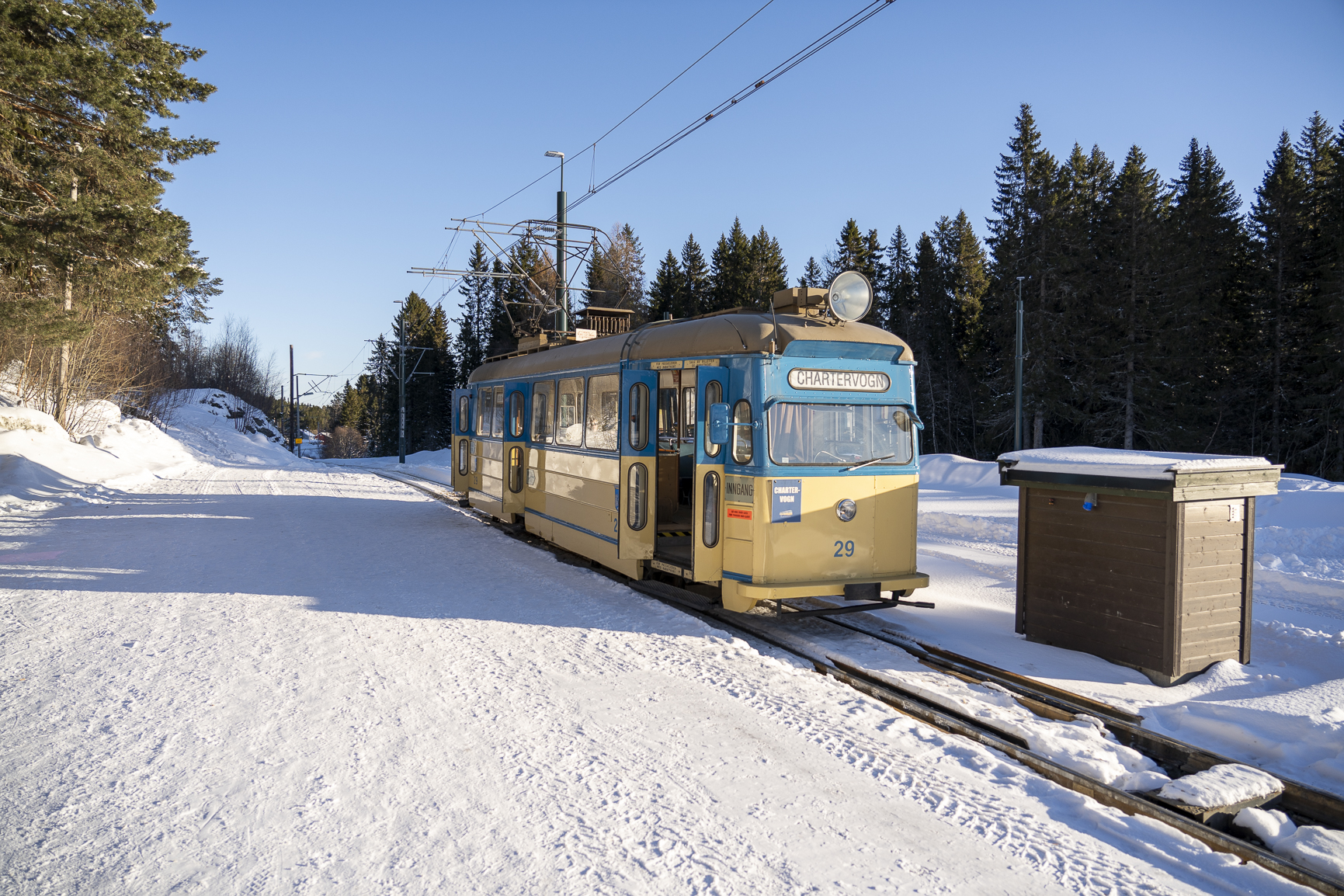 Tram aus den 50er