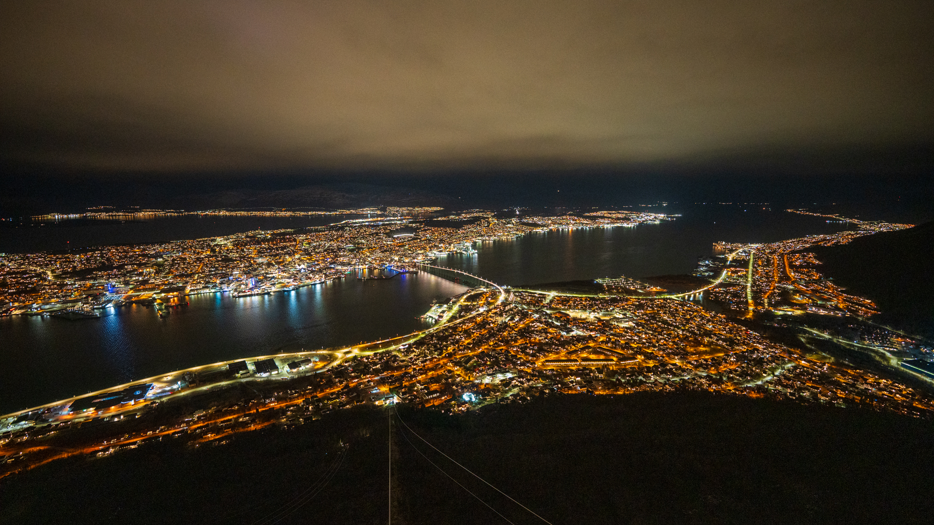 Tromso von oben