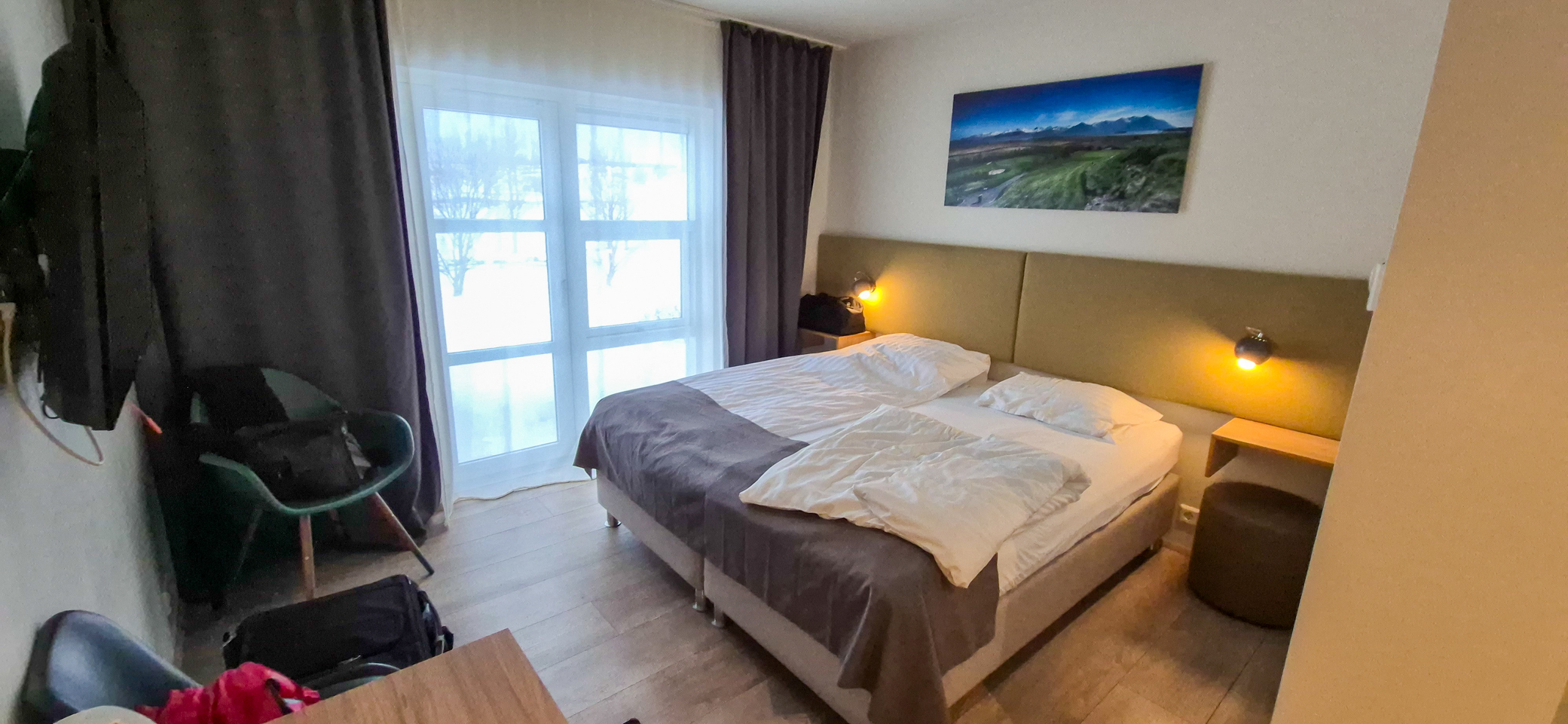 eines unserer Hotelzimmer auf der Reise