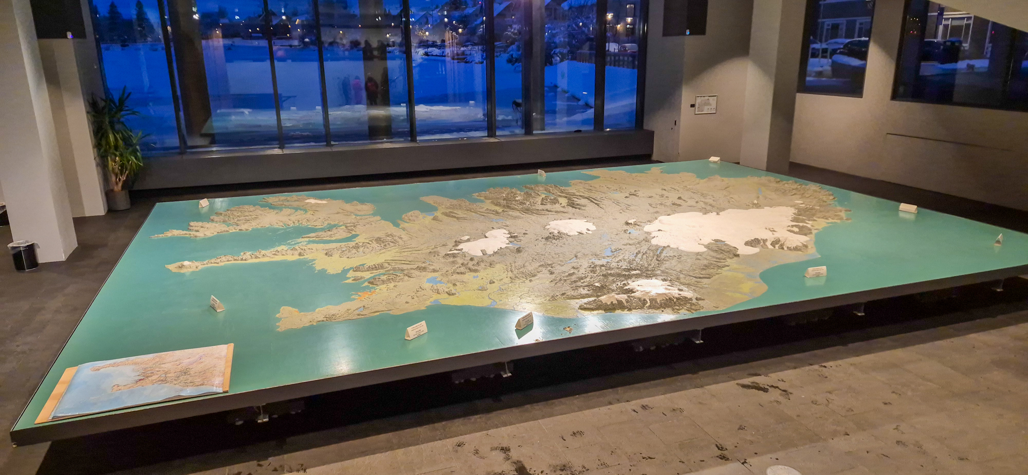 Model im Besucherzentrum