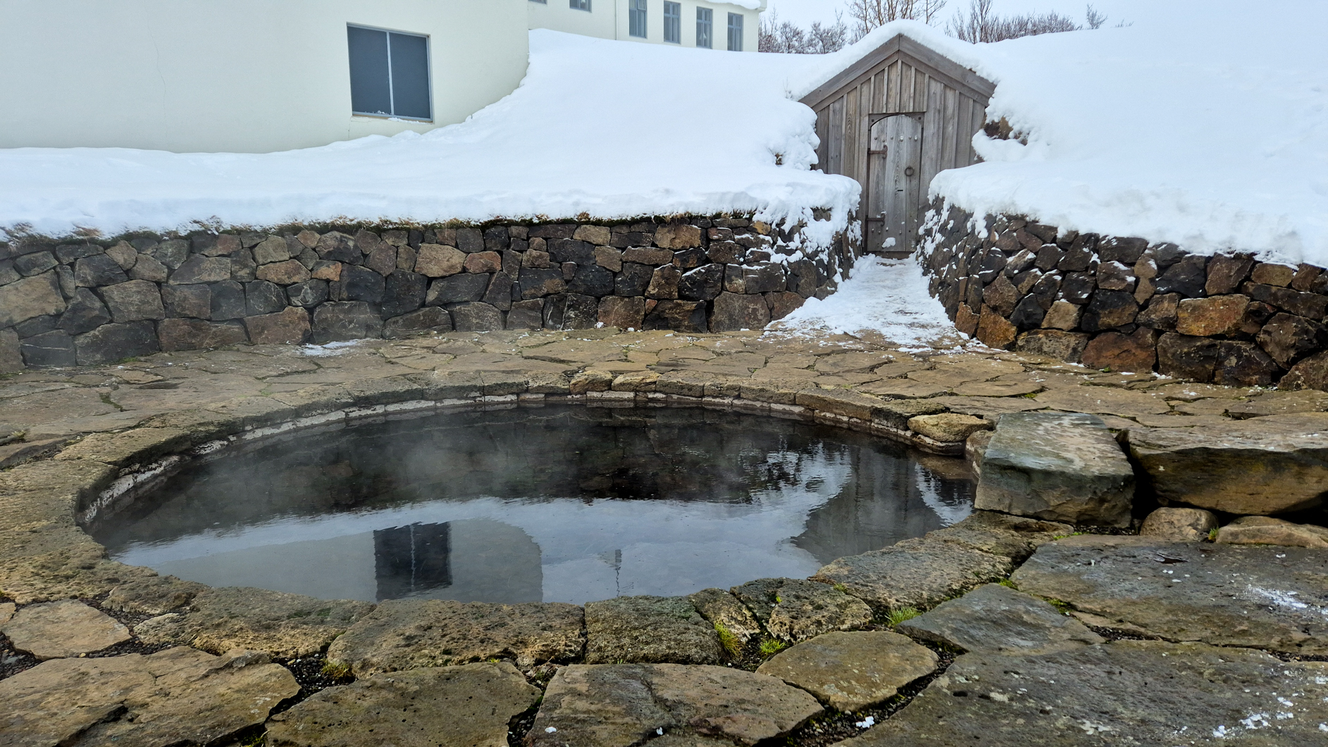 Snorris Pool aus dem 13. Jahrhundert