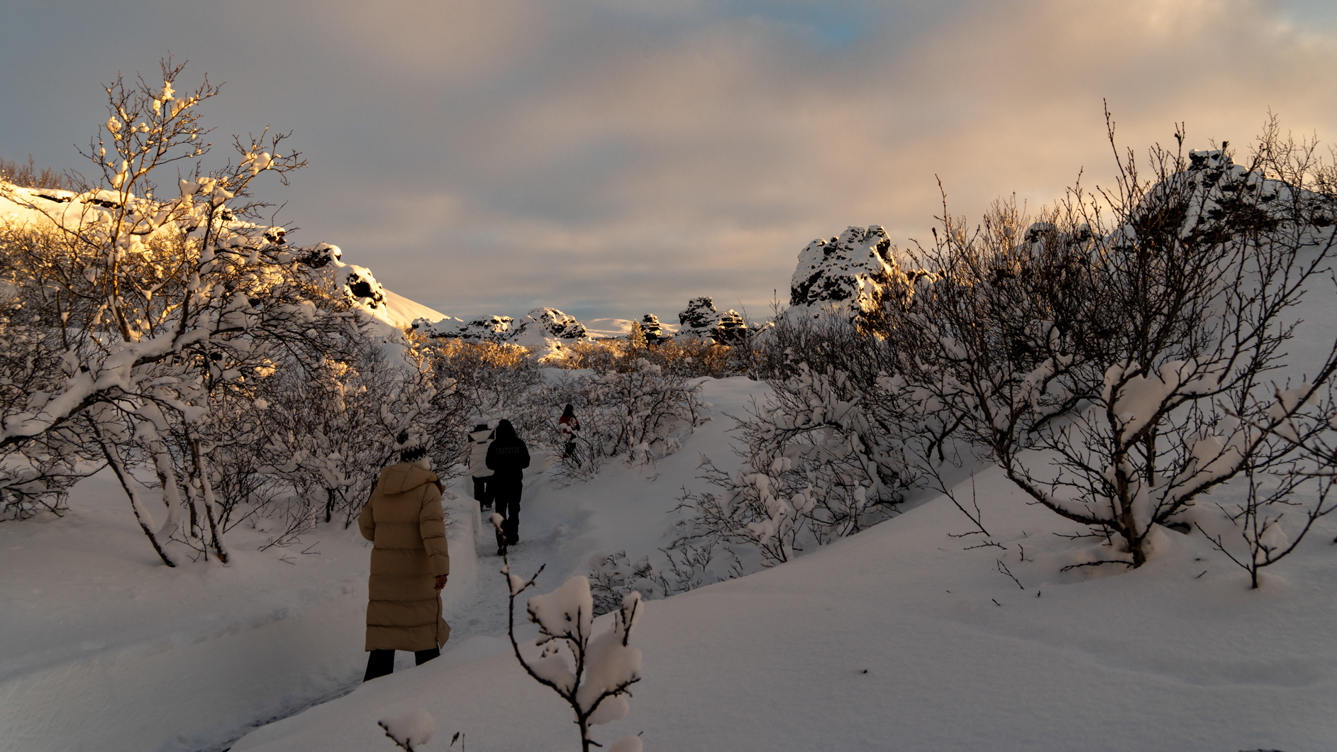 Lavafeld Dimmuborgir